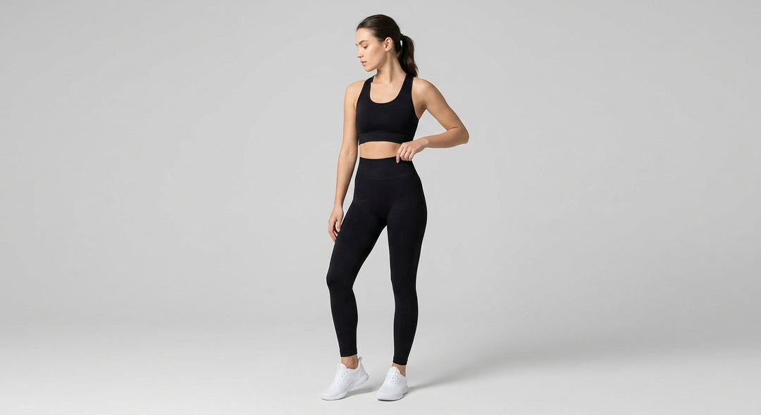 Legging de sport Flexa Wear : sculptant, taille haute, effet scrunch et poches